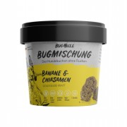 BugMischung NICHT BIO Insekten Banane und Chiasamen 100g Hund Snack BugBell