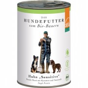 Bio Huhn Sensitive 410g Hund Nassfutter defu